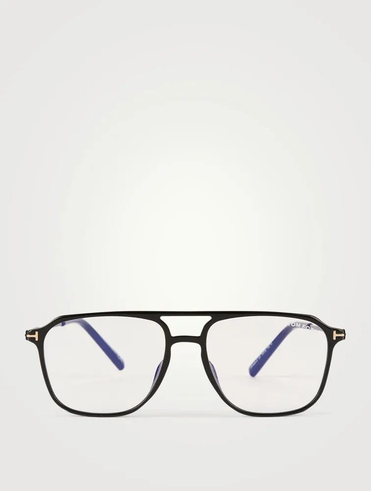 Aviator Optical Glasses With Blue Block Technology