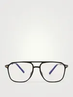 Aviator Optical Glasses With Blue Block Technology