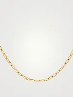 Mini 14K Gold Link Necklace