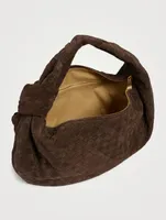 The Small Jodie Suede Hobo Bag