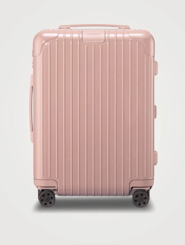 RIMOWA Essential Cabin in Desert Rose  Rimowa, Pink suitcase, Rimowa  luggage