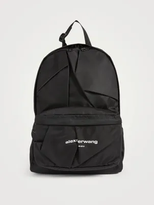 Wangsport Nylon Twill Backpack With Logo