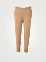 Cashmere And Wool Jogger Pants