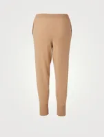 Cashmere And Wool Jogger Pants