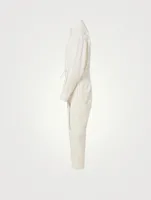 Alessia Compact Cotton Jumpsuit