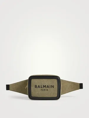 B-Army Canvas Belt Bag With Logo