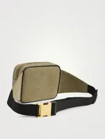 B-Army Canvas Belt Bag With Logo