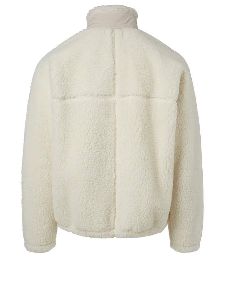 Sherpa Fleece Reversible Jacket