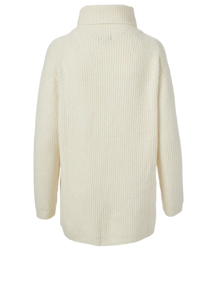 Gretchen Cotton-Blend Turtleneck Sweater