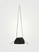 The Mini Pouch Intrecciato Leather Clutch Bag