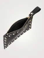 Rockstud Leather Coin Purse