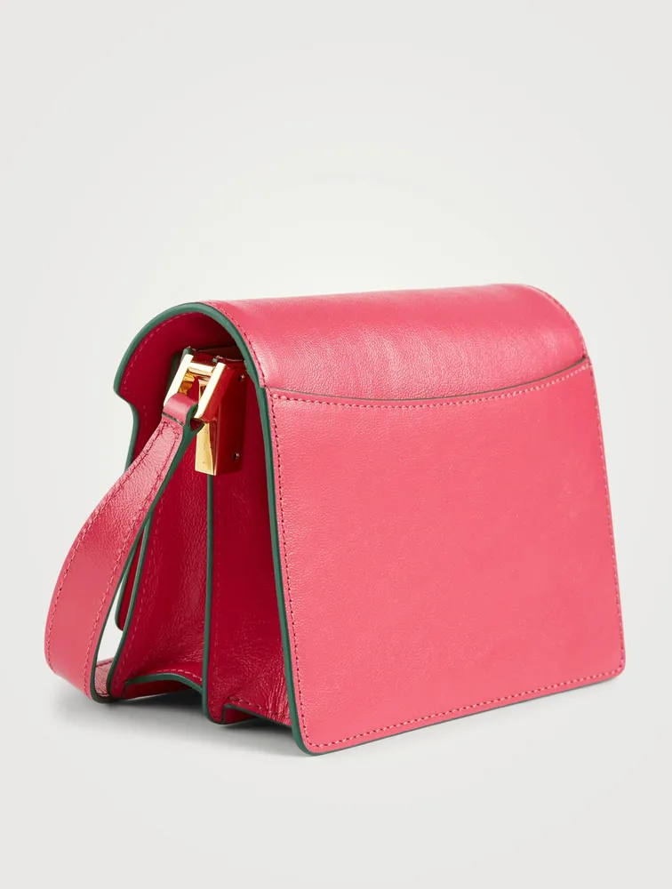 Marni Soft Trunk Large Shoulder Bag in Red