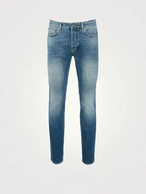 Cotton Stretch Slim-Fit Jeans