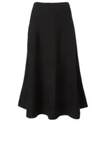 Lenka Wool Midi Skirt