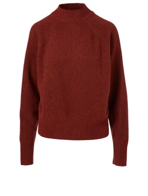 Frances Wool-Blend Crewneck Sweater