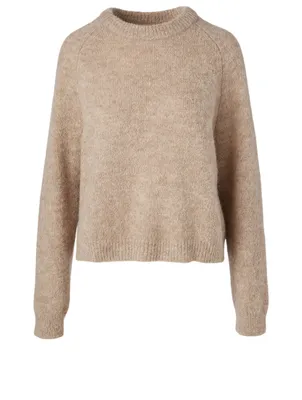 Neta Alpaca-Blend Crewneck Sweater
