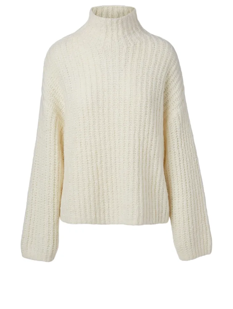 Reeves Wool And Alpaca Turtleneck Sweater