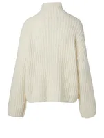 Reeves Wool And Alpaca Turtleneck Sweater