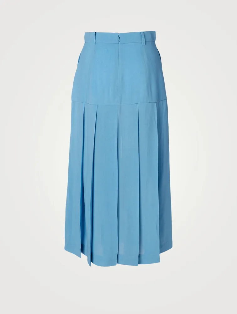 Miller Buttoned Midi Skirt