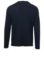 Wyndem Cotton And Alpaca Henley Top