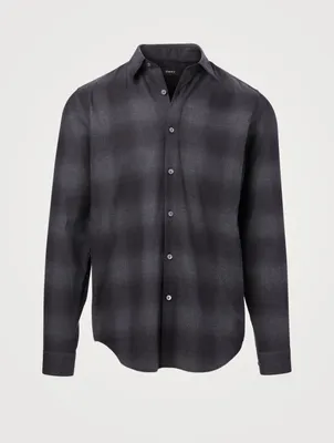 Irving Cotton Flannel Shirt Check Print