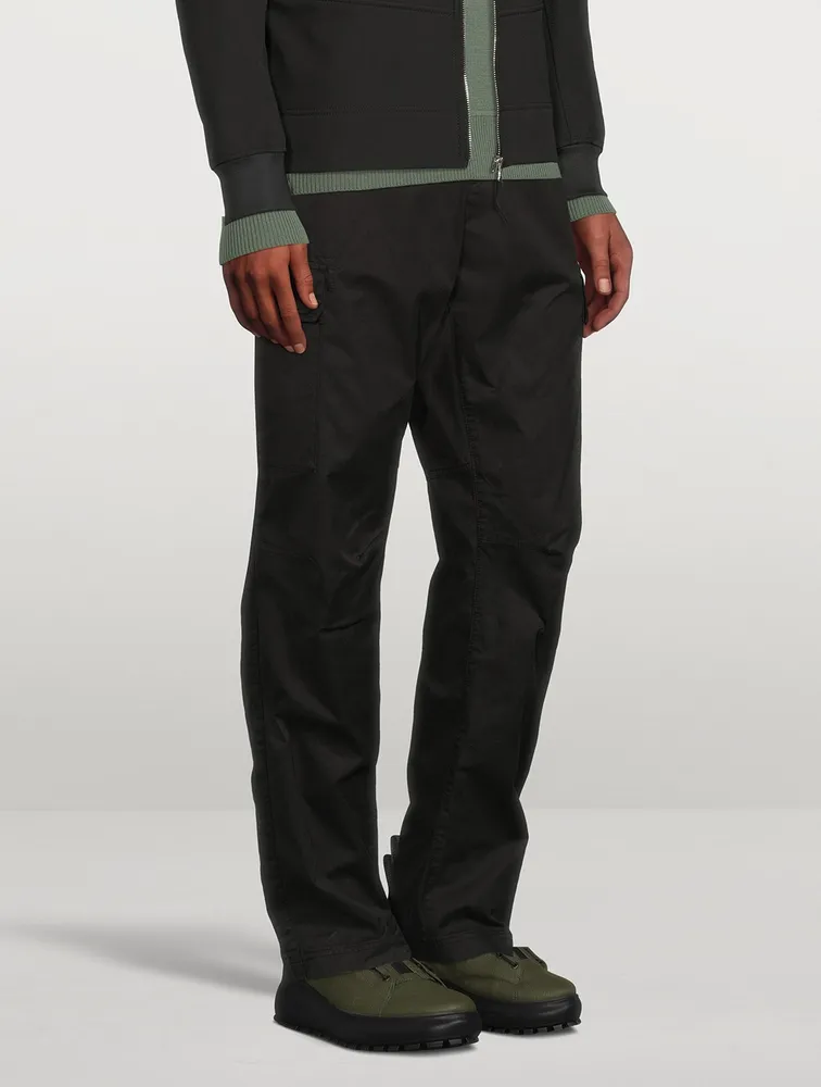 Cotton Stretch Cargo Pants