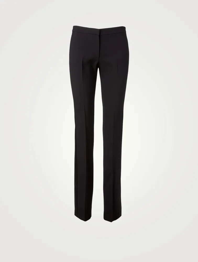 Wool And Silk Long Tuxedo Pants