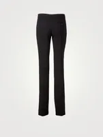 Wool And Silk Long Tuxedo Pants