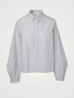 Mulder Cotton Shirt Striped Print
