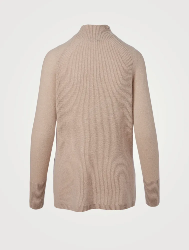 Cashmere Mixed Stitch Sweater