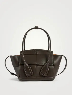 Mini Arco 29 Leather Top Handle Bag