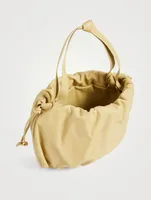 The Medium Bulb Leather Shoulder Bag