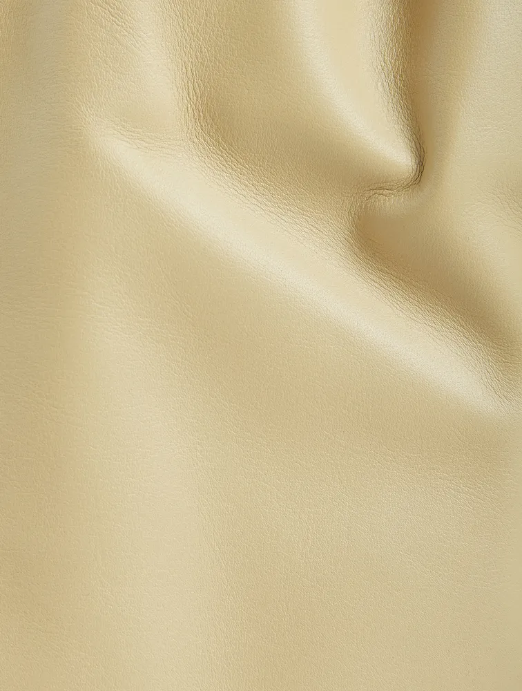 The Medium Bulb Leather Shoulder Bag