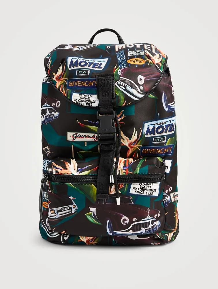 Light 3 Backpack In Motel Print