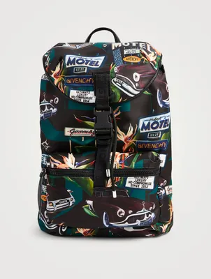 Light 3 Backpack In Motel Print