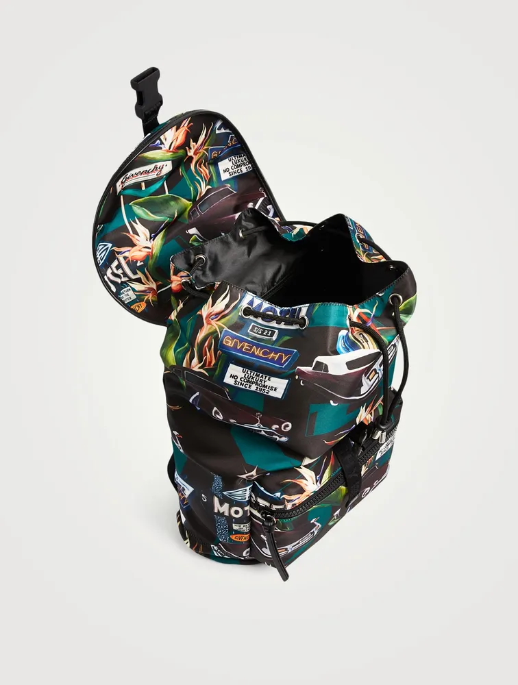 Light 3 Backpack In Motel Print