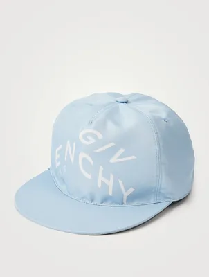 Baseball Cap With Refracted Logo
