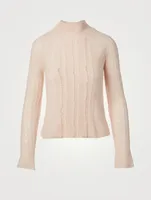 Alpaca And Wool Turtleneck Sweater