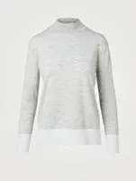Wool-Blend Turtleneck Sweater