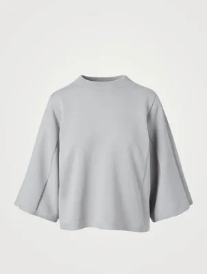 Sprout Cotton And Cashmere Knit Top