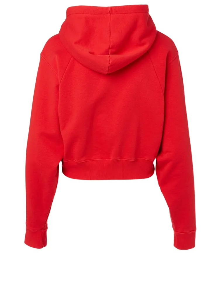 Viola Organic Cotton Cropped Hoodie