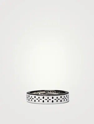 Sterling Silver Bandana Ring