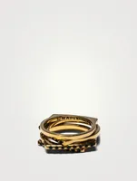 14K Goldplated Stackable Signet Ring