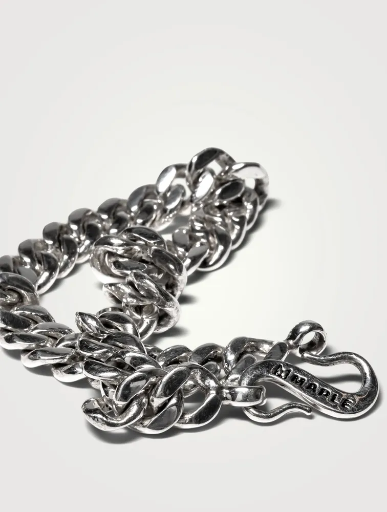 Sterling Silver Cuban Link Bracelet