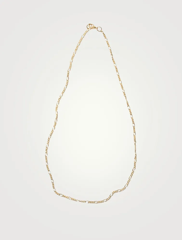 14K Gold Fill Figaro Chain Necklace