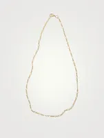 14K Gold Fill Figaro Chain Necklace