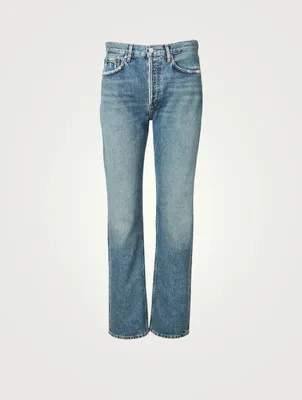 Lana Organic Cotton Straight-Leg Jeans