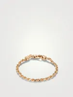 24K Goldplated Rope Chain Bracelet