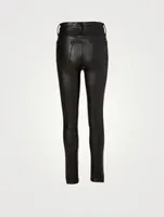 Vamp Faux Leather High-Waisted Pants