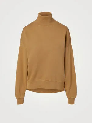 Organic Cotton Funnelneck Sweatshirt